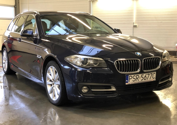 BMW Seria 5 cena 52900 przebieg: 280000, rok produkcji 2013 z Żyrardów małe 742